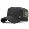 Cappello estivo casual a griglia traspirante ad asciugatura rapida da uomo 95 metallo standard con visiera e tesa piatta cappello estivo da donna parasole