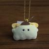 Sanrios Cute Halloween Ghost My Melody Hello Kitty Cinnamoroll Plush Keychain PomPomPurin Mini Bag Accessories Birthday Gift