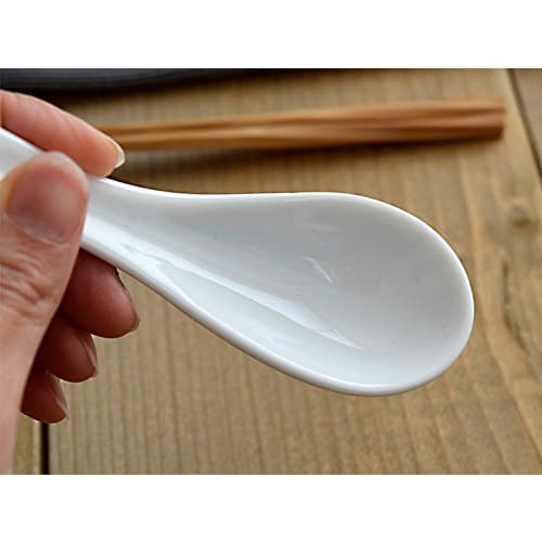 Tableware East Rounded Spoon, White, ts-00101