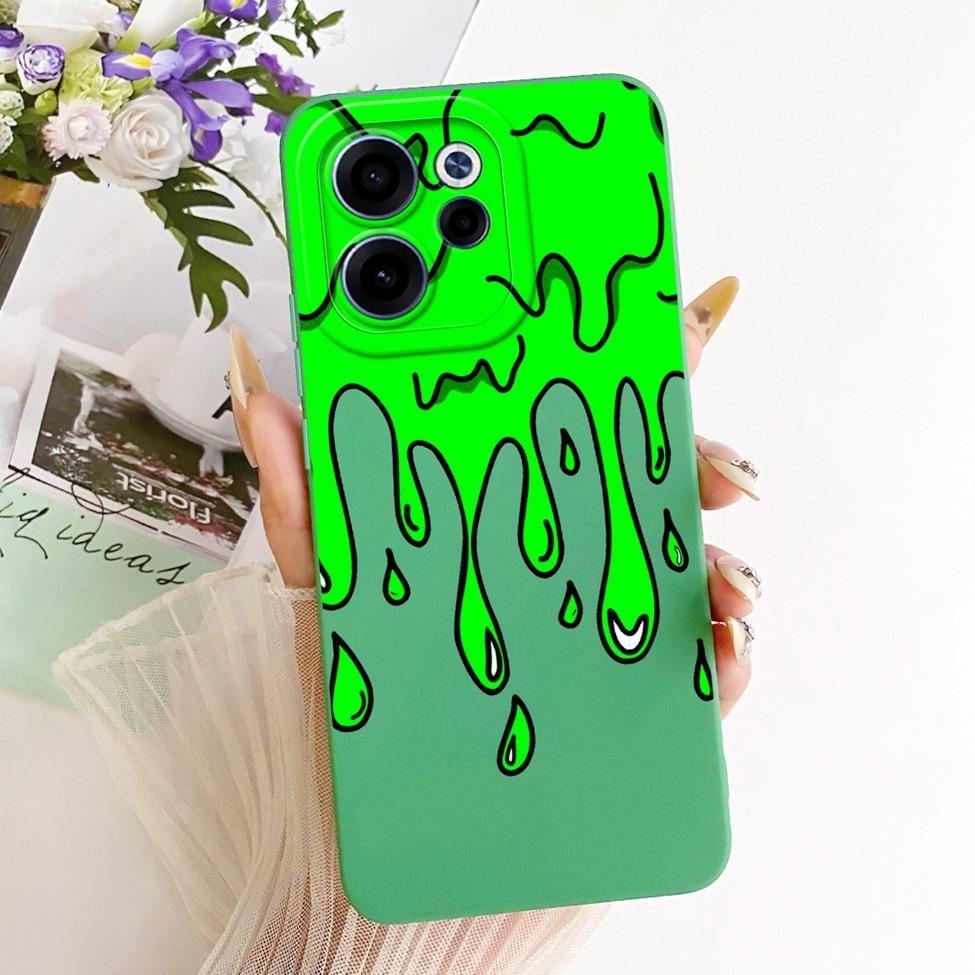 Casing For Oppo Reno 15F Cover Luxury Fashion Cute Cartoon Funny Painted Silicone Funda For Reno 15F Oppo CPH2801 Phone Case