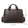 Men's Genuine Leather Business Briefcase