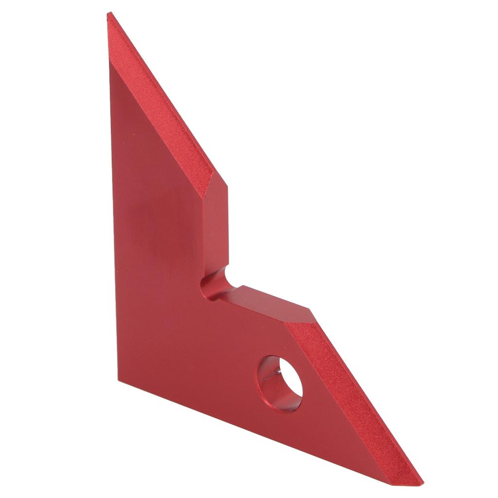 Woodworking 45 90 Degree Positioning Aluminum Alloy Triangular Ruler Saw Table Angle Measuring Tool
