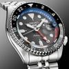 Seiko 5 Sports SSK019K1 Herren-Automatikuhr mit anthrazitfarbenem Zifferblatt