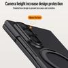 For Magsafe Magnetic Metal 360 Rotate Holder Tempered Glass Film Protect Case For Samsung Galaxy Z Fold 8Ultra Spring Hinge Cove