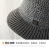 Hat Women's Autumn and Winter New Trendy Casual Versatile Knitted Wool Bucket Hat Medium and Old Small Edge Basin Hat Mother Hat
