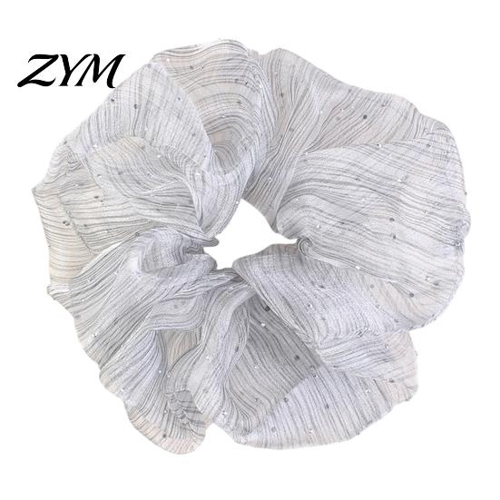 Stylish Hair Ties for Gifts Retro Polka Dot Tie Women Girls, Soft Elastic Scrunchies, Elegant Versatile Wrist Ornament Ponytail Holder, Fashionable
