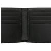 Gucci Coral Snake Print Logo Short Fold Canvas And Leather Wallet Men Wallet Gray Black 451268-K551N-1058
