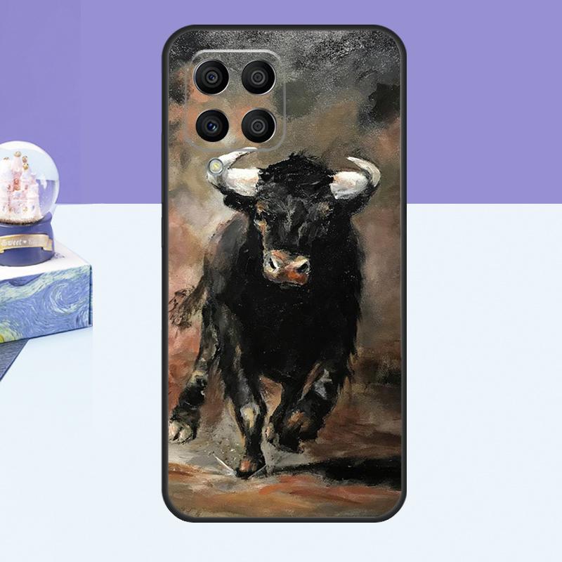 

Bull Animal Case For Samsung Galaxy M14 M54 M13 M23 M16 M11 M21 M31 M20 M34 M52 M32 M12 M36 M56 M15 M55 Samsung M20