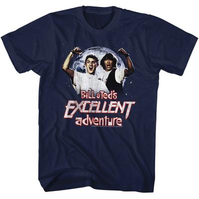 Bill & Teds verrückte Reise durch die Zeit – T-Shirt mit Erdmotiv (Herren)