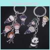 Jujutsu Kaisen Keychain With Cartoon Characters For Gift And Travel Souvenirs