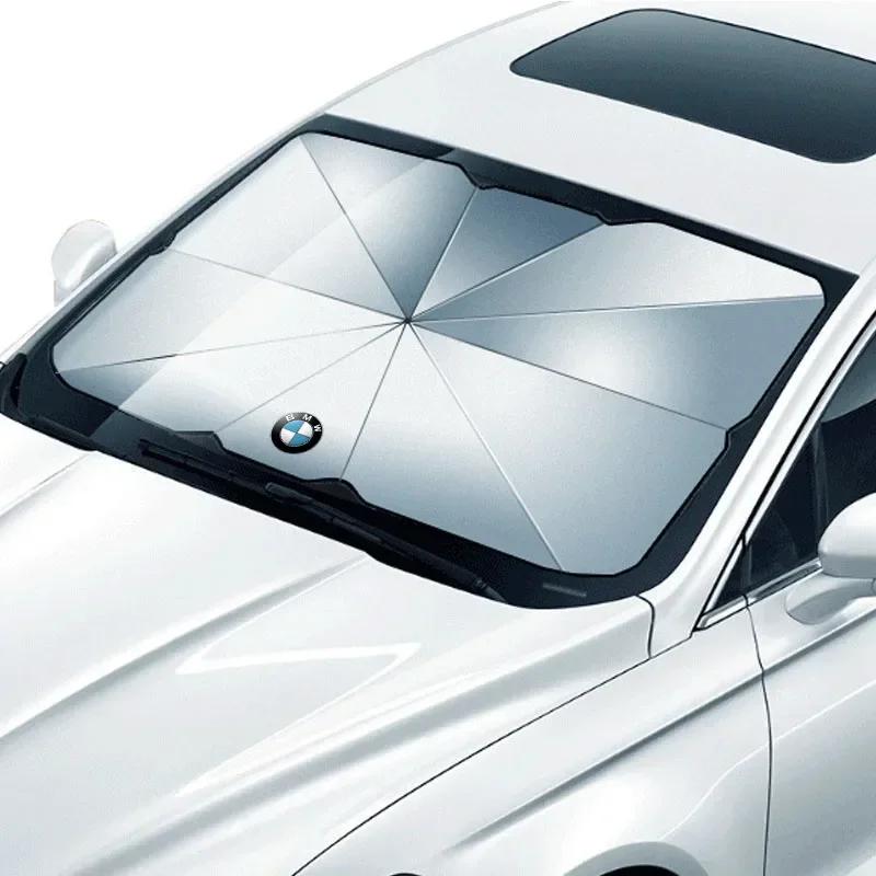 1Pcs Car Windshield Sunshade Umbrella Protector Parasol Foldable For BMW E34 E46 E39 E38 E90 E60 E36 F30 F30 F10 E92 E38 E91 Z4