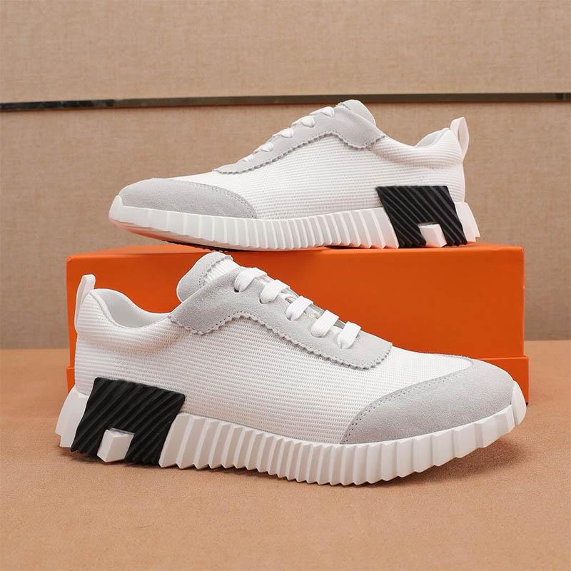 2025New Mirrored H casual sneakers, lightweight, European-style genuine leather, fashionable, unisex mesh casual shoes
