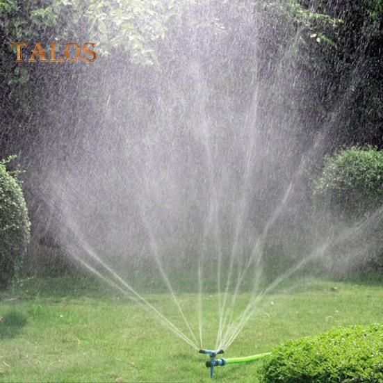 Watering Sprinkler 360 Degree Rotating Garden Sprinkler Large Area Coverage Lawn Sprinkler with Spike for Plant Irrigation