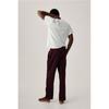 H M Relaxed Fit Poplin Pants Red cHeck