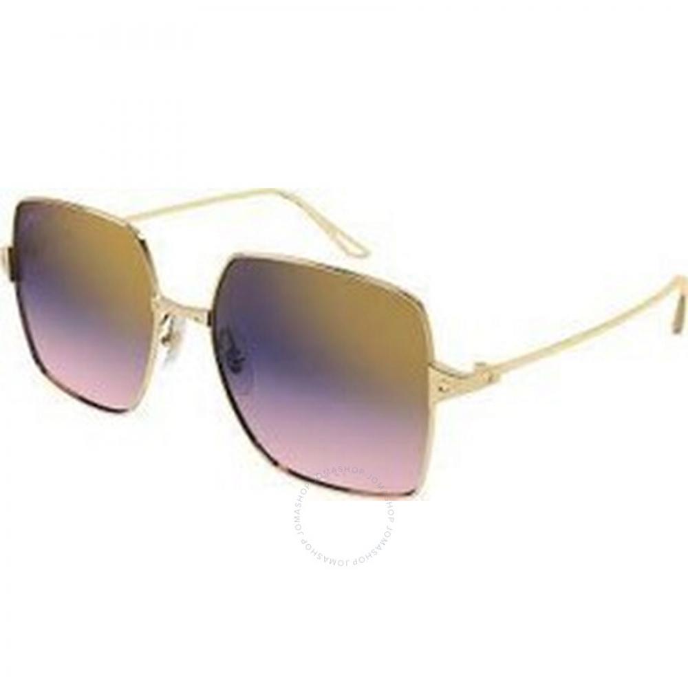

Жіночі сонцезахисні окуляри Cartier Violet Gradient Square Ct0297s 004 57