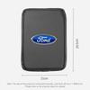 1Pcs Car Armrest Box Mats Leather Center Console Covers Styling For Ford Focus Mk2 Mk3 Fiesta Ranger Mondeo S-MAX Kuga Mustang