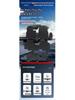Denza N8-23 Black Nylon Car Floor Mats: Dirt, Wear, and Wrinkle Resistant, Easy-to-Clean.