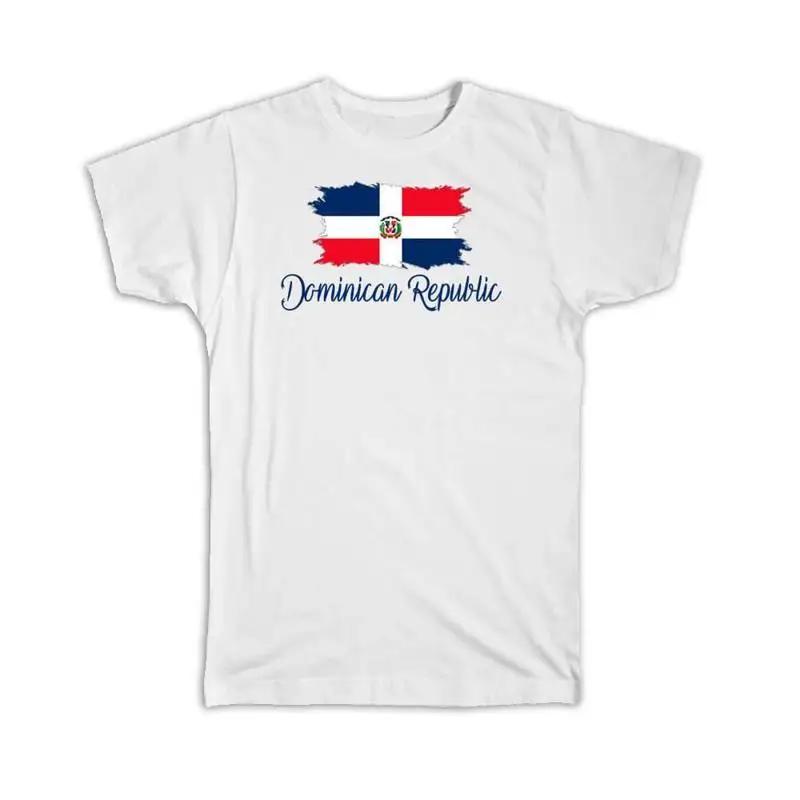 Dominican Republic Flag Country Expat T Shirt