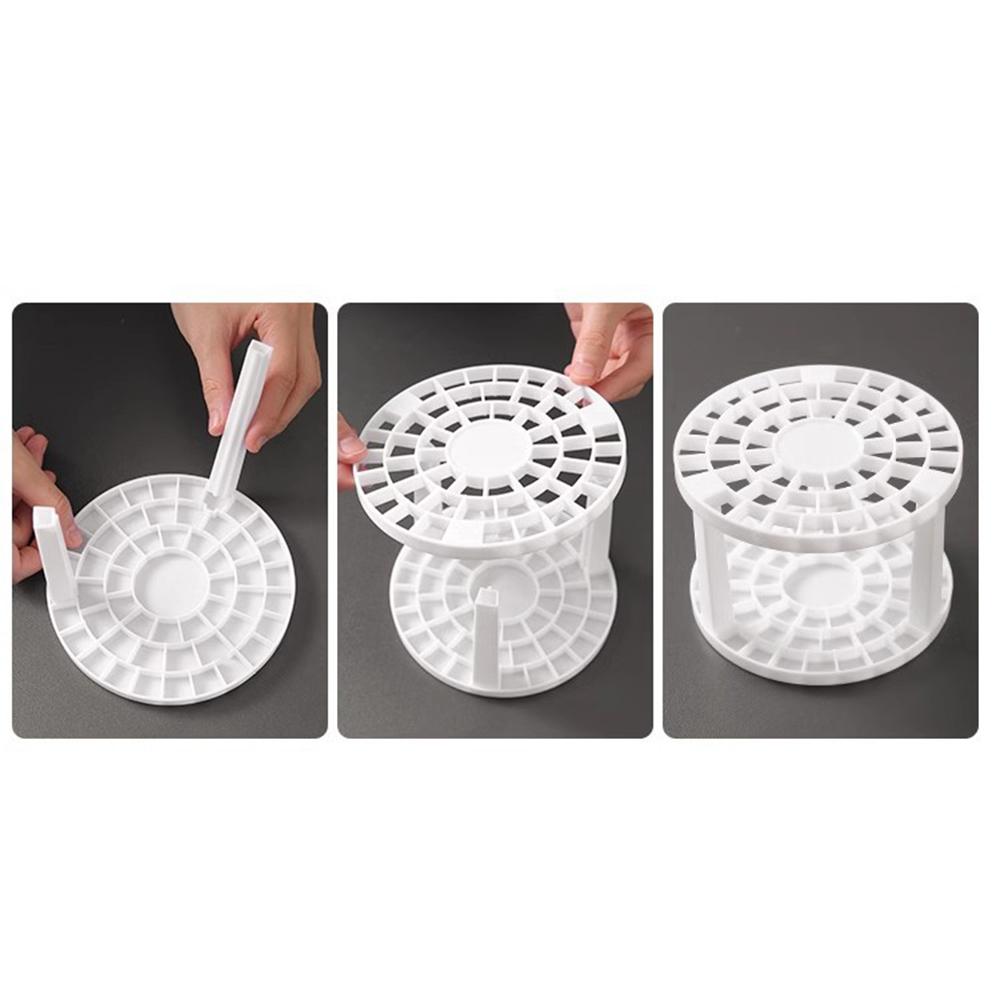 1PC Makeup Brush Storage Rack Pencil Paintbrush Neutral Pen Socket 49-Hole Plastic Storage Rack Round Brush