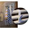 1PCS High Quality Bathroom Towel Hook Radiator Heating Rack Iron Hanger Bathroom White/Transparent