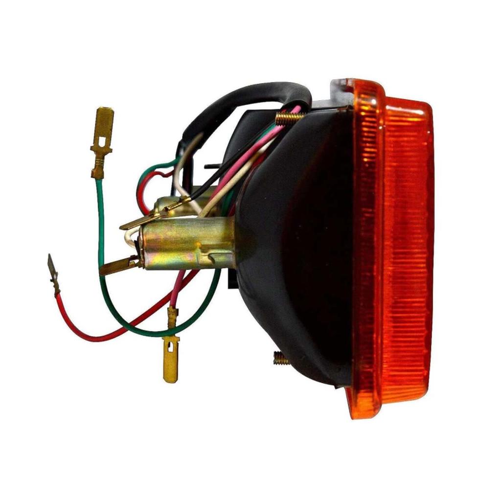 APSMOTIV 2x Rückleuchte Hintere Kombinationsleuchten Baugruppe Rückleuchte Bremslichter ar Lampe mit 12V Glühbirnen Geeignet für Toyota Dyna '80