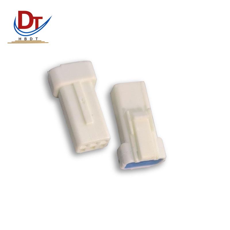 Automotive Wiring Harness 3-Pin Connector, Plastic JST-03R Housing for Electronic New Energy Systems