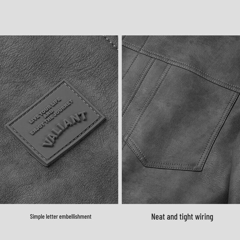 HLA Herren Klassische Revers Freizeitjacke