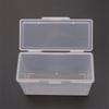Portable Storage Box Travel Transparent Medicine Box Cotton Swab Holder Case Jewelry Organizer Dust-proof Container Accessories