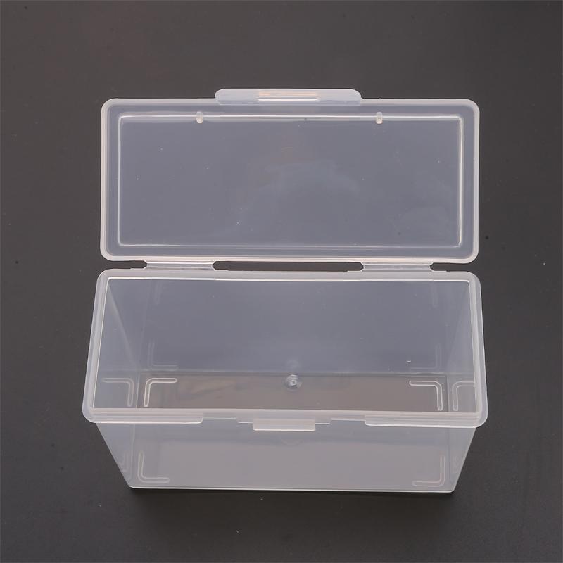 Portable Storage Box Travel Transparent Medicine Box Cotton Swab Holder Case Jewelry Organizer Dust-proof Container Accessories