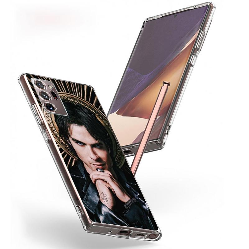 The Vampire Diaries Salvatore Phone Case For Samsung Galaxy S24 S25 Edge S26 Ultra S23 S22 S21 Plus S20 FE + Personalized Print