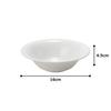 NARUMI Terrace Plain Cereal Bowl, 16cm, Ceramic, 51137-5571