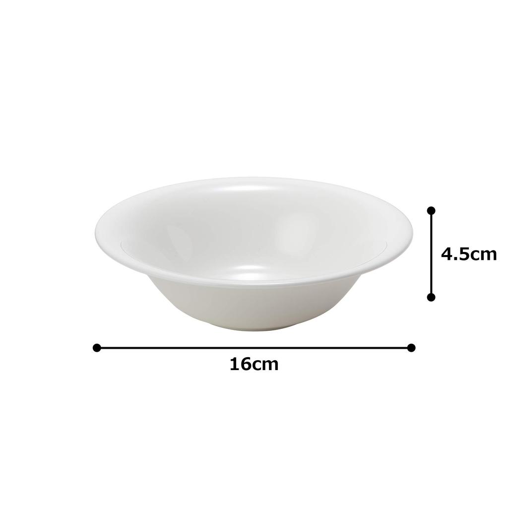 NARUMI Terrace Plain Cereal Bowl, 16cm, Ceramic, 51137-5571