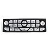 Auto Mittelkonsole Knopf Dekor Abdeckung Aufkleber für Jeep Wrangler JL Gladiator JT 2018     Zubehör