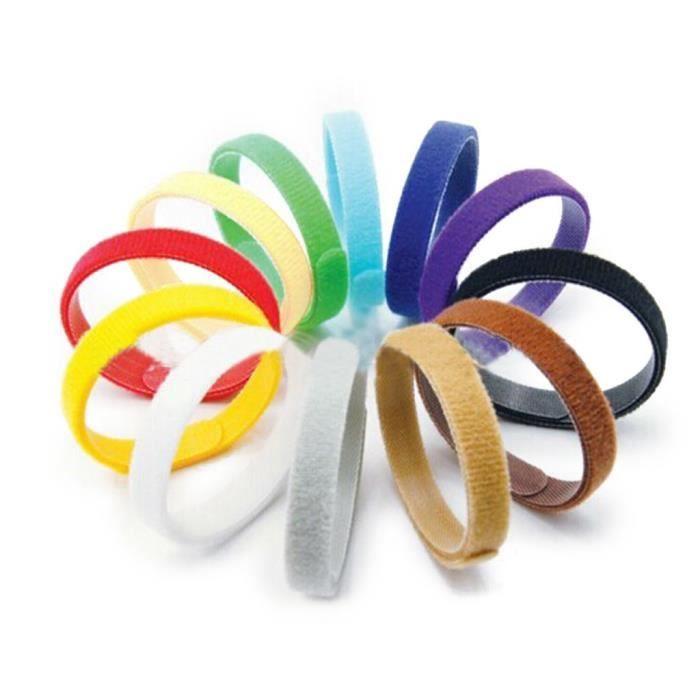 Collier ID d'Identification - SODIAL - Lot de 12 - 12 Couleurs - Ajustable - Pour Chiots et Chatons
