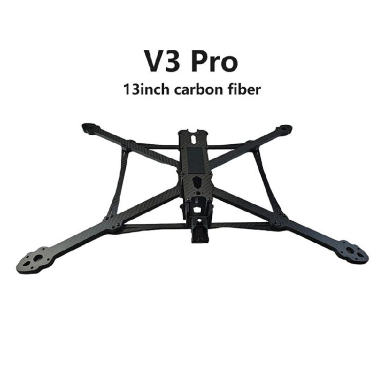 Advanced 13Inch Carbon Fiber Frame for MARK4 V3Pro Drones Rack for Aerial Exploration and Commercial Application