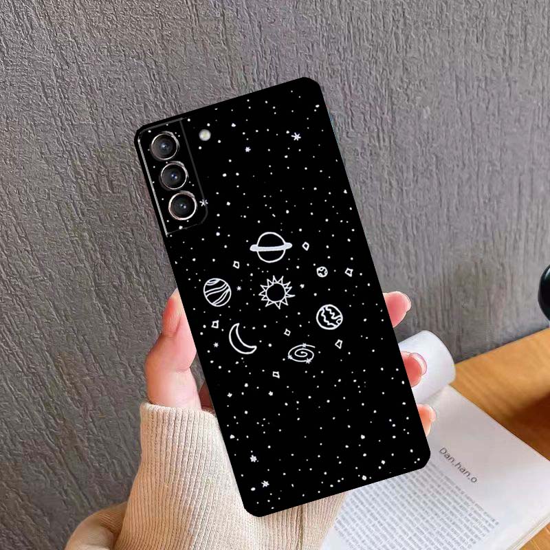 Aesthetic Space Stars Planet Phone Case For Samsung Galaxy S25 S26 Ultra S20 S21 S22 S23 S24 S10 Plus S24 FE S25 FE Cover