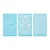 Polymer Clay Silk Screen Stencils DIY Reusable Silkscreen Print Kit for Jewelry Clay Earrings Decoration 208, 210, 223