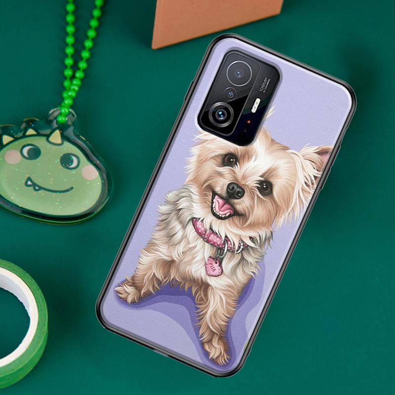Yorkshire Terrier Hund Hülle Für POCO F5 X5 X3 Pro X4 F4 GT F3 M5s C40 Hülle Für Xiaomi 13 12 Lite 11T 12T Pro 12X