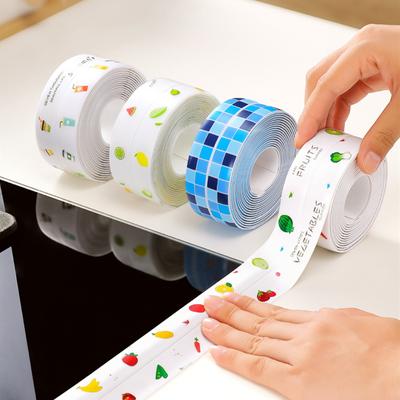Kitchen Sink Patch Sticker Oil-Proof Waterproof Anti-mold Tape Bathroom Countertop Toilet Gap Self-adhesive Seam Stickers