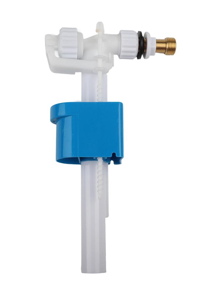 Adjustable Flush Valve Cistern Filling Valve White Flexible Cistern Valve Solution Water System Brass Connectors