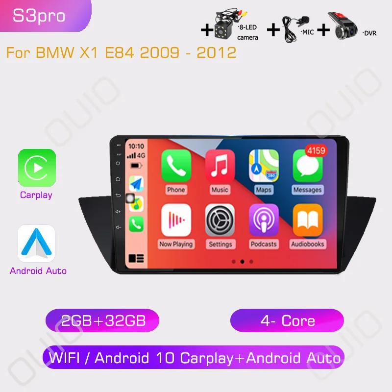 2din Android10 Car Radio Multimedia Player Carplay Auto GPS Navigation DSP NO DVD For BMW X1 E84 2009 2010 2011 2012