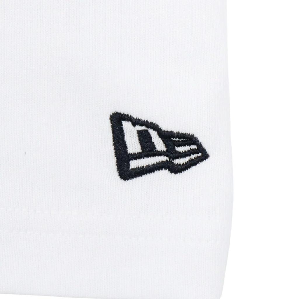New Era Oversized Short Sleeve Sizes CT TAGGING NER36A9804 T-Shirt, Cotton, White, L, SS, OS, TEE, LOGO, WHI, 14410049,