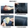 Black Leather Tape Leather DIY Repair Patch Tape Self Adhesive Leather Repair for Furniture Couch Sofa Car Seats Office Use Chair