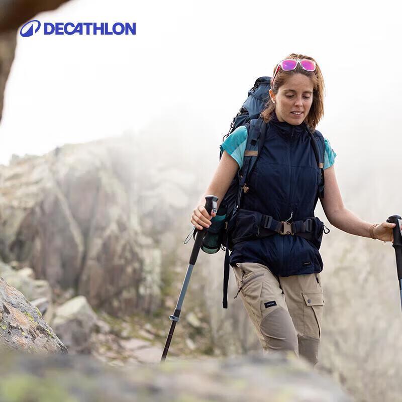 

Женский флисовый ветрозащитный жилет для хайкинга Decathlon S