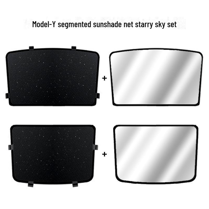 Tesla Model 3/Y Roof Sunshade & Blackout Curtain