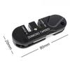 Multifunction 4-in-1 Knife Sharpener Pocket  Foldable Sharpening Stone with 3 Stages Ceramic & Carbide & Diamond Tapered