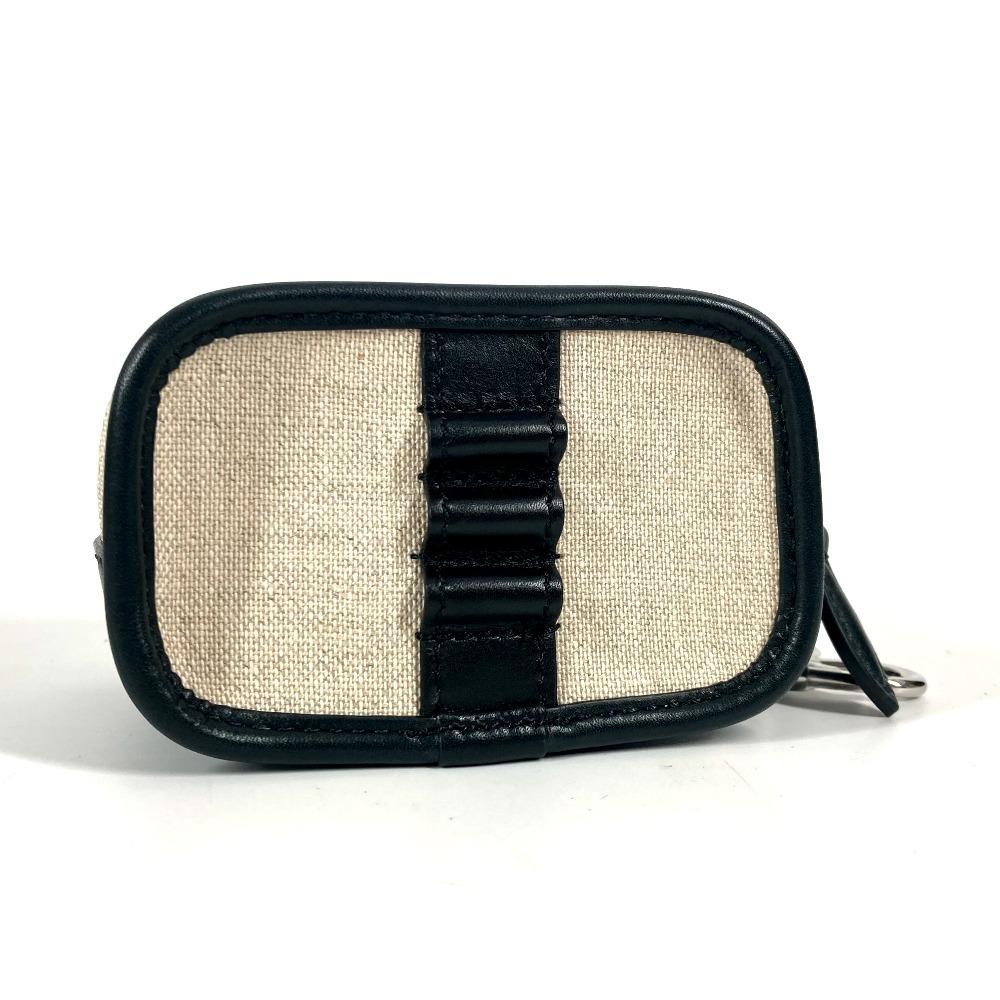 Berluti Golf B logolu golf topu çantası Anahtarlık ile Çanta Bej Kullanılmamış