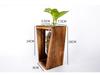 Hydroponic Test Tube Glass Vase: Creative 3D Ornament for Living Room Flower Arrangements - Simple Desktop Decoration