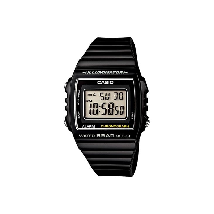 CASIO Unisex YOUTH Black Watch W-215H-1A W-215H-1A Black Dial