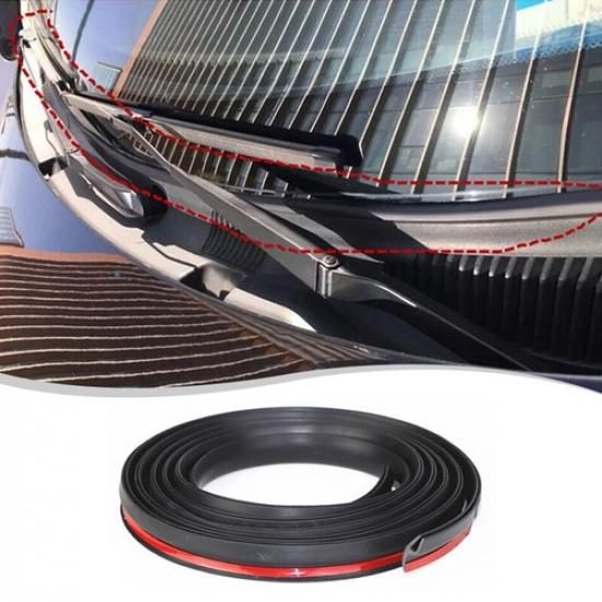 1.8M Fit For BMW Rubber Car Front Windshield Panel Seal Strip Moulding Trim